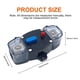 thumbnail image 3 of Cateissary Disyuntor de reinicio Manual de corriente grande ATV carcasa impermeable inversor portafusibles sensible automotriz 250A Electrónica miscelánea 150A, 3 of 6