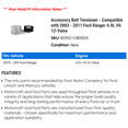 thumbnail image 2 of Accessory Belt Tensioner - Compatible with 2003 - 2011 Ford Ranger 4.0L V6 12-Valve 2004 2005 2006 2007 2008 2009 2010, 2 of 2