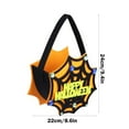 thumbnail image 3 of Nmdmisc Halloween Candy Bag, Halloween Candy Bag with Handle, Non Woven Tote Bag,Reusable Shopping Bags for Halloween Party Favors Supplies (D), 3 of 6