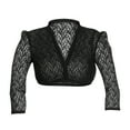 thumbnail image 7 of TAIAOJING Women Lace Crop Top 1PC Underwire Lingerie Lace Vest Elegant Blouse Black Blouse Lace Blouse For Oktoberfest Lingerie, 7 of 7