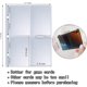 thumbnail image 2 of Pockets Trading Card Sleeves, 4 Pockets Card Storage Album Pages Photocard Sleeves Compatible with Small Size Card, 2 of 4