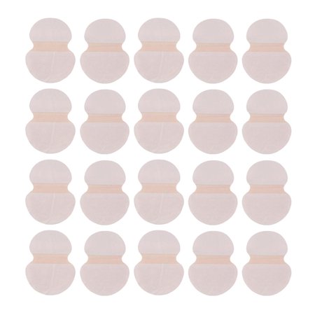 20 Pairs (40Pcs) Disposable Underarm underarm cushion - Hyperhidrosis - Sweat Absorbing Pads Perspiration Deodorant for Womens Mens