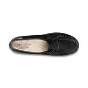 SAS Womens Classic Penny Loafer Wedged Shoe
