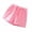 Pink, variant on Kukoosong Girls Shorts Summer Casual Girls Shorts Elastic Outwear Hot Pants Streamer Solid Color Versatile Pants Yellow 4-5 Years