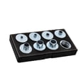 thumbnail image 2 of 1228 Metal Bushing Set - 11 pc. Router Template Guide Set – Fits Porter Cable Style Router Sub Bases - Universal, 2 of 8