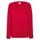 thumbnail image 1 of Fruit OF The Loom- Sudadera ligera y ajustada de mangas ranglán para mujer (Rojo), 1 of 2