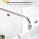 thumbnail image 4 of Pot Filler Kitchen Sink Faucet Wok Faucet Wall mounted Pot Filler Faucet (300mm), 4 of 5