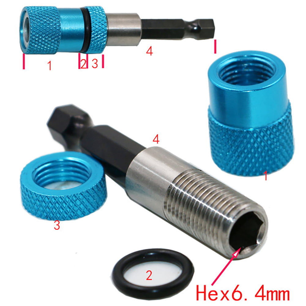 Professional Magnetic Drywall Bit Holder 1/4'' Hex Shank Drill Screw Hand Tools 