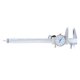 thumbnail image 1 of Calibrador de cuadrante, Acero inoxidable a prueba de golpes, Calibrador con indicador de cuadrante, blanco, 0~6 pulgadas 0-150mm Sharpla Calibrador del dial, 1 of 8