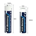thumbnail image 6 of Yelikex AAA+AA Battery 40 Pack, Dual A Battery 1.5V R6P, Suitable for Home and Electronic Devices, 10-year Shelf Life, 6 of 7
