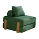 thumbnail image 4 of Sillón cama plegable, sofá cama con almohada, sofá de piso moderno multifuncional, sofá cama para invitados con almohada verde oscuro m, 4 of 9