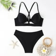 thumbnail image 4 of Womens Conservative Tight Fitting Bikini Surfing Swimsuit, 4 of 9