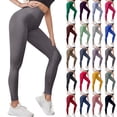 thumbnail image 6 of Women's High Waisted Seamless Leggings Tummy Control Stretch Yoga Workout Pants, 6 of 6
