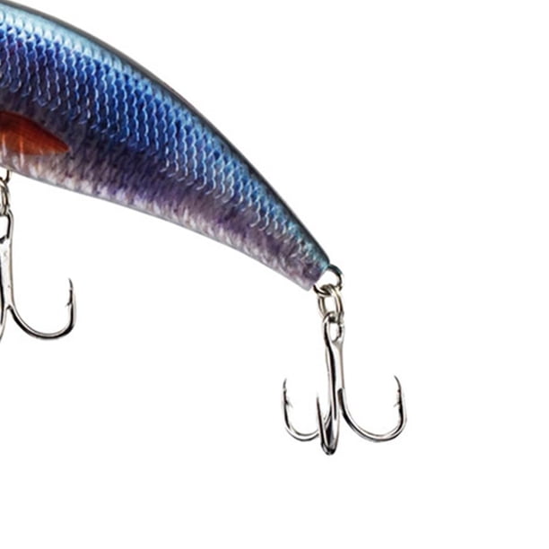Minnow LED Artificial Bait Luminous LED Bait Topwater Night Pesca (Estilo B) JShteea Para Estrenar