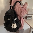 thumbnail image 3 of HXWCHs Versatile Durable Large Capacity Backpack for Students and Outdoor Travel Enthusiasts One Size Black, 3 of 4