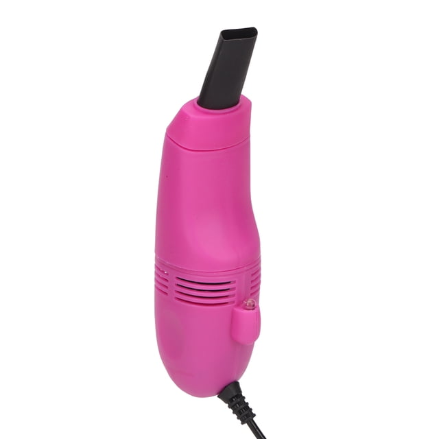 Mini Aspiradora de Teclado, Cepillo de Enfriamiento Inteligente Portátil Cabezal Estable Corriente USB Mini Teclado Vacú de Polvo Para Migajas