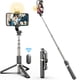 thumbnail image 1 of Palo selfie, mini trípode giratorio de 360°, monopié telescópico extensible inalámbrico, ajustable, con control remoto desmontable y soporte estable para iPhone, Samsung y Huawei., 1 of 3