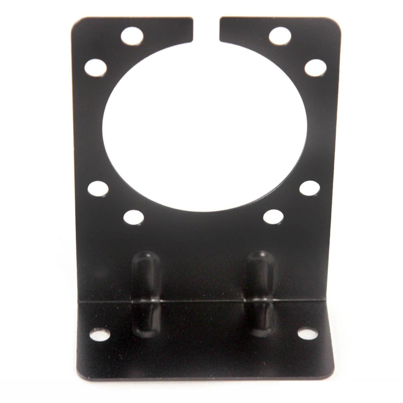 Trailer Wire Connector Mounting Bracket for 7Way RV Blade Sockets