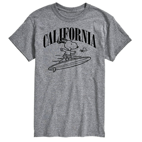 Peanuts - California - Men's Short Sleeve Graphic T-Shirt