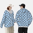 thumbnail image 4 of Lsque french Bulldog Face UPF 50+ Lightweight Sun Protection Men's Women's Long Sleeve Shirt, Hoodie Performance -Medium, 4 of 9