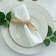 thumbnail image 2 of Balsa Circle 20 Pieces 20" White Polyester Napkins Wedding Kitchen, 2 of 6