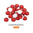 thumbnail image 3 of Piedras de Cristal Acrílicas Redondas de Fondo Plano, Piedras de Cristal Rojas de 25mm para Decoración de Manualidades 25Pcs, 3 of 7