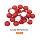 thumbnail image 3 of Piedras de Cristal Acrílicas Redondas de Fondo Plano, Piedras de Cristal Rojas de 25mm para Decoración de Manualidades 25Pcs, 3 of 7