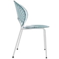 thumbnail image 6 of LeisureMod Opulent Series Modern Smoke Dining Chair Set of 2, 6 of 8