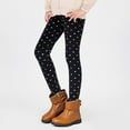 thumbnail image 2 of XUELUO Little Girls Leggings Colorful Polka Dot Stretchy Tights Leggings Base Layering Wear Soft Warm Cute Casual Slim Trousers, 2 of 4