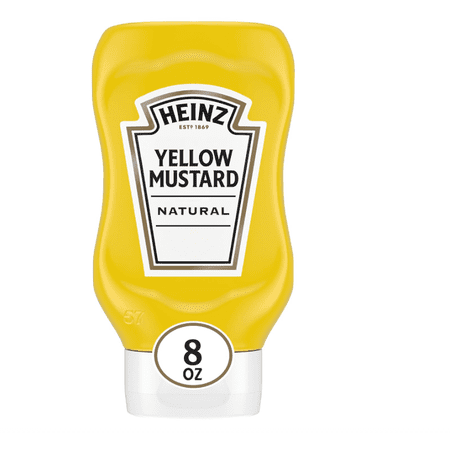 Heinz Yellow Mustard, 8 oz Bottle