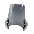 thumbnail image 2 of Protector de parabrisas para motocicleta, reemplazo profesional a prueba de viento, accesorios resistentes, montaje de mosquitera Gris, 2 of 8