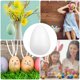 thumbnail image 5 of 12 huevos de espuma blancos para manualidades, huevos de poliestireno para primavera, Pascua, Halloween, Navidad, manualidades, proyectos escolares de pintura hechos a mano, 5 of 5