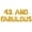 Gold, variant on Letter & Number Balloons - 43 AND FABULOUS 16" Inch Alphabet Letters Foil Mylar Balloon Birthday Party Banner (Rose Gold)