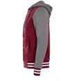 thumbnail image 4 of Holloway Sportswear XL Accomplish Jacket Cardinal/Graphite/White 222488, 4 of 4