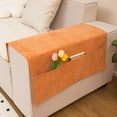 thumbnail image 5 of Vacemry Large Couch Arm Covers, Pet-Resistant Slipcovers with Remote Control Pockets, Non-Slip Sofa Armrest Protectors, Washable Furniture Protector for Living Room, 5 of 8