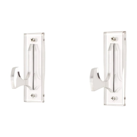 2Pcs Acrylic Wall Brackets Lightsabers Showcases Geeks Home Accessory