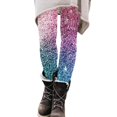 thumbnail image 1 of Gibobby Pantimedias yoga Dama Leggings con estampado moda para mujer Leggings elásticos pantalones casuales botas pantalones（Azul， S), 1 of 5