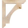 thumbnail image 3 of Ekena Millwork 3 1/2"W x 24"D x 28"H Westlake Slat Smooth Bracket, Douglas Fir, 3 of 4