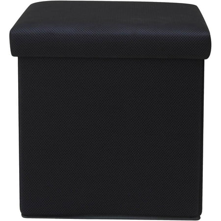 Pink Storage Ottoman - Mainstays Collapsible Storage Ottoman with Removable Bin