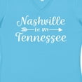 thumbnail image 4 of Inktastic Nashville Tennessee Est.1779 Women's V-Neck T-Shirt, 4 of 5
