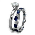 thumbnail image 3 of Silver Womens Ring Anillo Para Mujer Stainless Steel Ring Omsk, 3 of 4