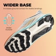 thumbnail image 4 of ALLSWIFIT Men's Hands Free Slip On Stability Walking Running Shoes Tennis Non-Slip Comfortable Workout Gym Breathable Lightweight StediBase Fashion Sneakers, 4 of 8