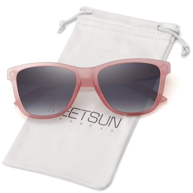 MEETSUN Gafas de sol polarizadas para mujeres y hombres, estilo clásico retro de diseñador
