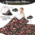 thumbnail image 3 of Pioneer Flower Floral Print Pattern Toddler Nap Mats for Kids Preschool,Sleeping Mat Bag or Kids,Toddler Sleeping Bag,Toddler Nap Mat or Daycare, 3 of 6
