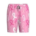 thumbnail image 3 of Picia Cancer Awareness (3) Pajama Shorts for Men, Men's Pajama Bottoms, Sleepwear,Short Pajama Pants-Small, 3 of 9