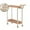 Pink, variant on VQPeo Rolling Carts with Wheels, Rolling Cart for Small Spaces, End Tables with 2-Tier Storage Cart, Side Table for Small Space Furniture, Bedroom, Living Room, Office, Kitchen