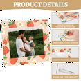thumbnail image 5 of Strawberry Print Photo Frame, Horizontal Tabletop Display for 4x6 5x7 8x10 Pictures, Cute Acrylic Frame with Fruit Pattern, 5 of 9