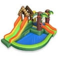 thumbnail image 3 of Cloud 9 Bounce House, Jungle Theme, with Blower & Two Slides - Inflatable Bouncer for Kids, 3 of 7