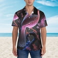 thumbnail image 4 of Daiia Bird6 Hawaiian Shirt for Men Gentle Cotton Regular Short Sleeve Casual-X-Large, 4 of 9