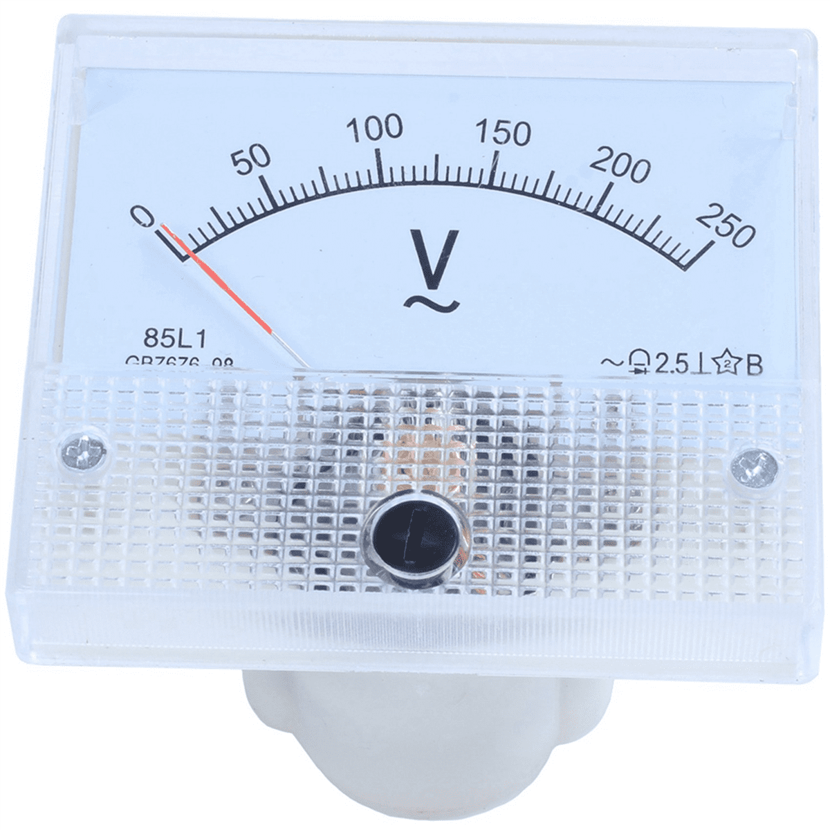 5X Analog 85L1 AC 250 V Panel Meter Voltmeter Measuring Device Installation Equipment